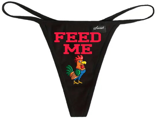 Feed Me Cock Thong